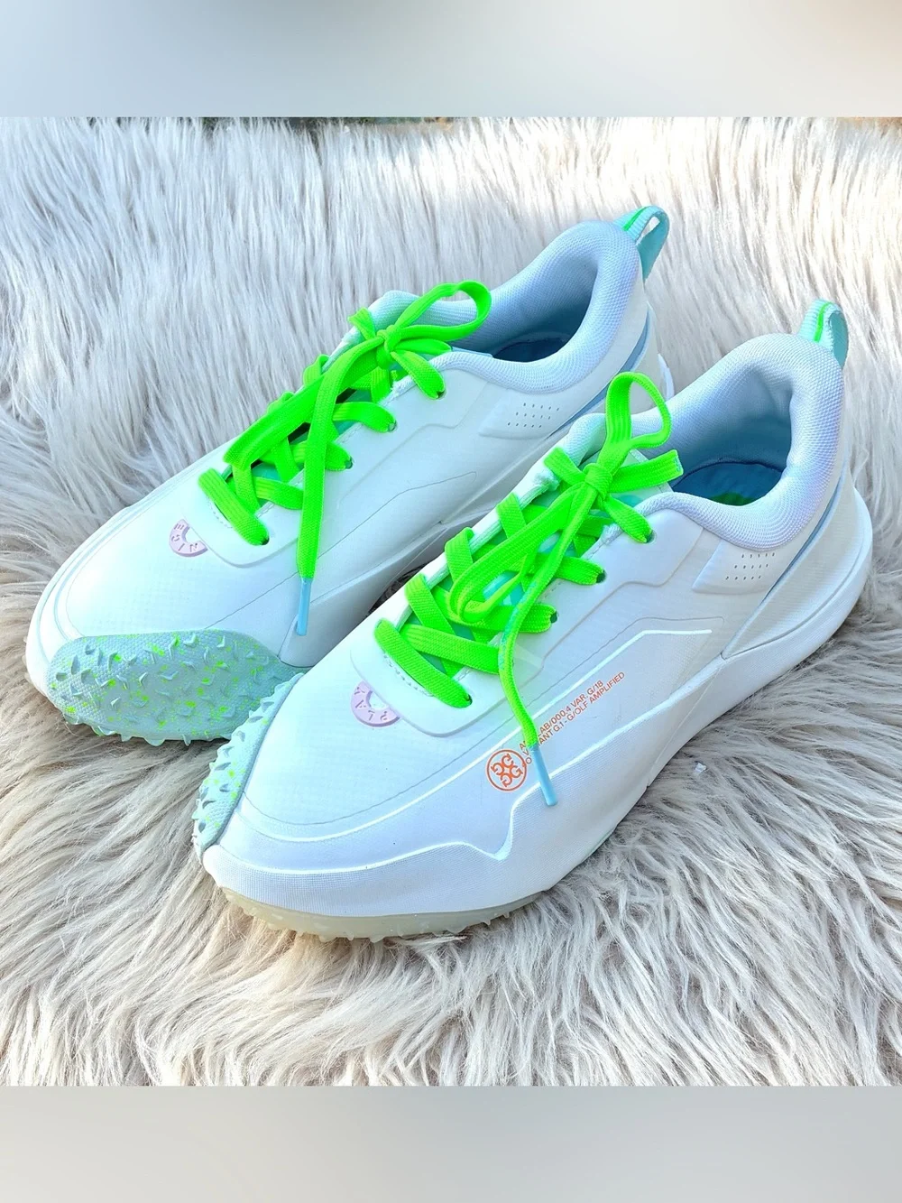 G/Fore Women’s G/18 Spikeless Golf Shoes Snow/Multi Sz 9.5